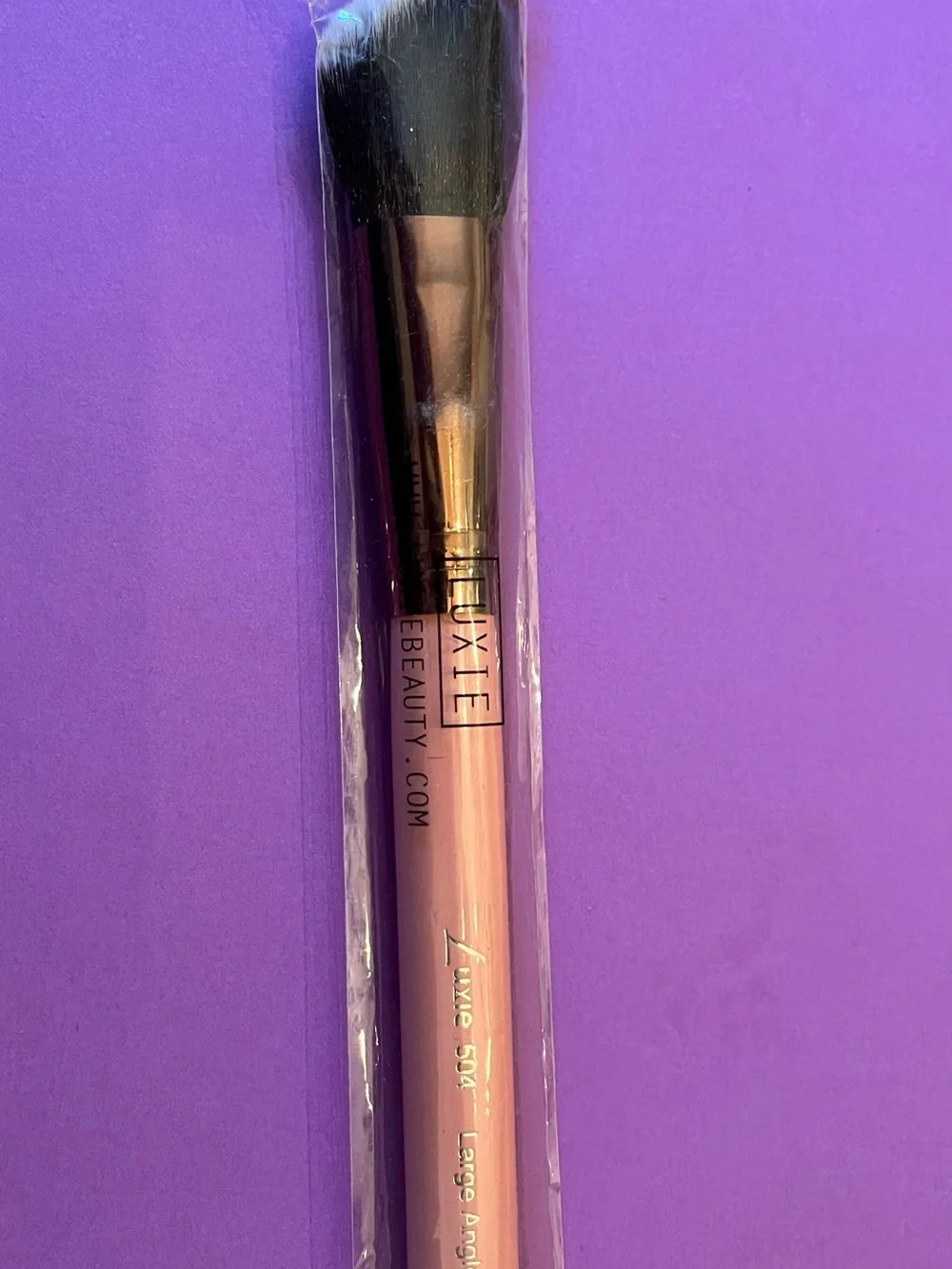 Luxie Pink and White Makeup Brush Set - Professional Face & Eye Brushes